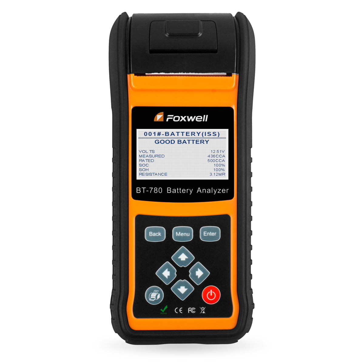 Αναλυτής Μπαταριών Foxwell BT780