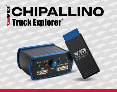 Autovei truck explorer Chipallino κιτ σχεδιασμένο για ειδικούς στο chiptuning. Υποστηρίζει φορτηγά Mercedes και κινητήρες Mercedes με PLD ή MCM