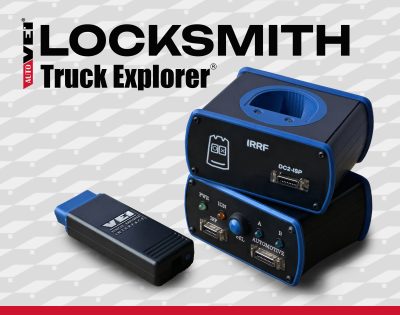 Το Autovei Truck Explorer Locksmith αποτελείται από ένα πακέτο ειδικά σχεδιασμένο για προγραμματισμό κλειδιών και ειδικούς στα συστήματα IMMO. Περιλαμβάνει λειτουργίες προγραμματισμού κλειδιών, σύζευξης IMMO και απενεργοποίησης IMMO για φορτηγά Mercedes, MAN και Scania.