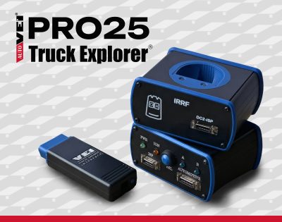 Autovei truck explorer pro25 κιτ για επαγγελματιες που εργάζονται με διάφορους τυπους φορτηγών, λεωφορείων, τρακτέρ
