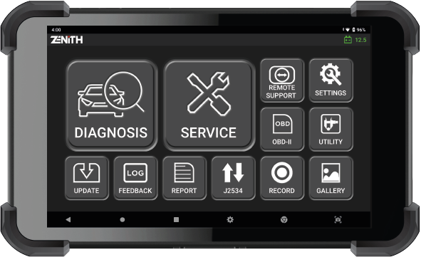 ZENITH Z5 γενικο διαγνωστικο αυτοκινητων